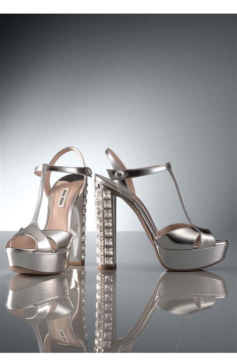 miu miu crystal wedding shoes|saks miu mi u shoes.